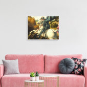 Saint George und der Drache, 1506 von Raphael Leinwanddruck (Insitu (Wohnzimmer))
