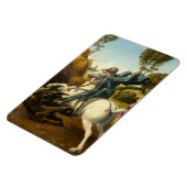 Saint George und der Drache, 1506 von Raphael Magnet (Linke Seite)