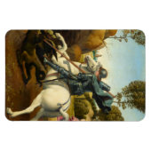 Saint George und der Drache, 1506 von Raphael Magnet (Horizontal)