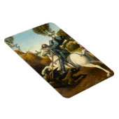 Saint George und der Drache, 1506 von Raphael Magnet (Rechte Seite)