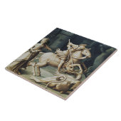 Saint George und der Drache Fliese (Seite)