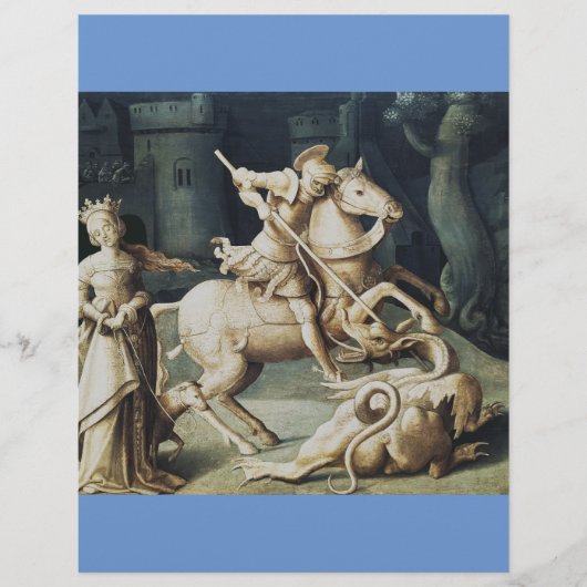 Saint George und der Drache Flyer (Vorne)