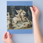 Saint George und der Drache Flyer (Hand)