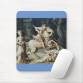 Saint George und der Drache Mousepad (Mit Mouse)