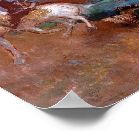 Saint George und der Drache Poster (Ecke)