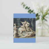 Saint George und der Drache Postkarte (Stehend Vorderseite)
