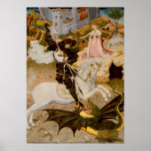 Saint George und der Drache Renaissance Poster (Vorne)