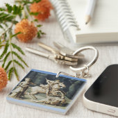 Saint George und der Drache Schlüsselanhänger (Vorderseite rechts)