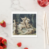 Saint George und der Drache Serviette (Beispiel)