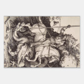 Saint George und der Drache von Durer Geschenkpapier Set (Vorderseite 3)