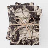 Saint George und der Drache von Durer Geschenkpapier Set (Beispiel)