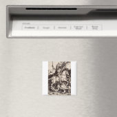 Saint George und der Drache von Durer Magnet (In Situ (Geschirrspüler))