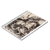Saint George und der Drache von Durer Notizblock (Linke Seite)