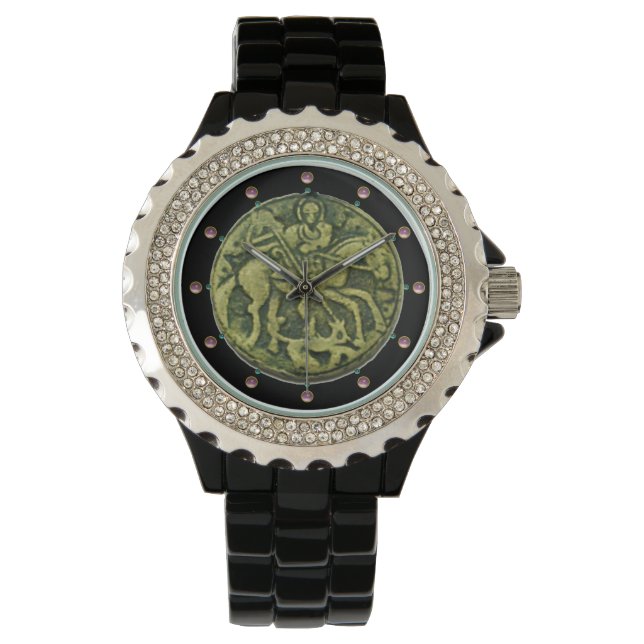 SAINT GEORGE UND DRAGON MEDALLION ARMBANDUHR (Vorderseite)