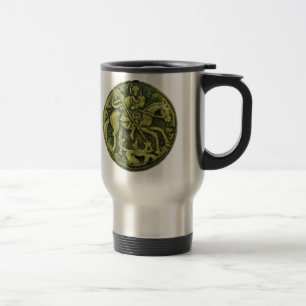 SAINT GEORGE UND DRAGON MEDALLION REISEBECHER