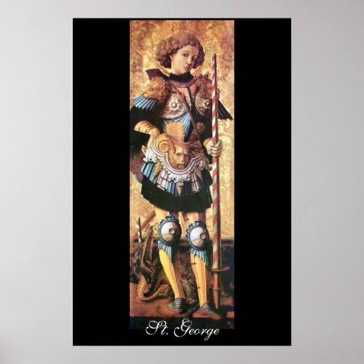 SAINT GEORGE UND DRAGON POSTER (Vorne)