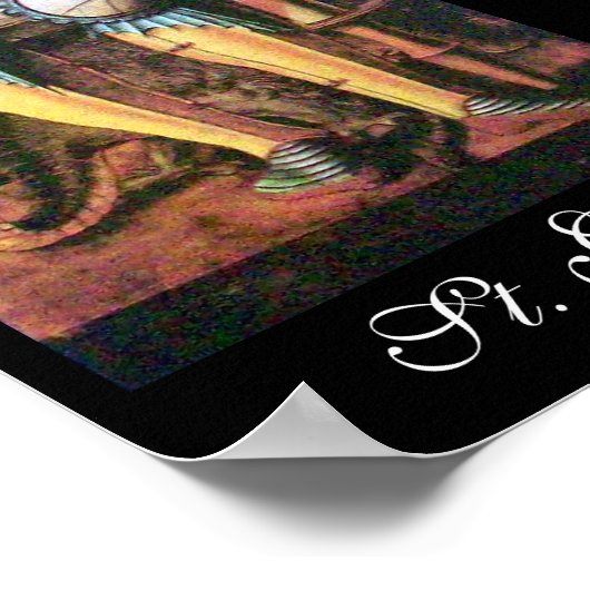 SAINT GEORGE UND DRAGON POSTER (Ecke)