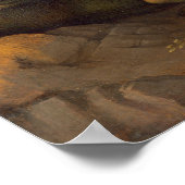 Saint George und Dragon - Raphael Fine Art Poster (Ecke)