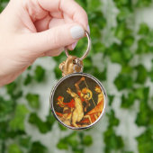 Saint George's Battle & Dragon Schlüsselanhänger (Hand)