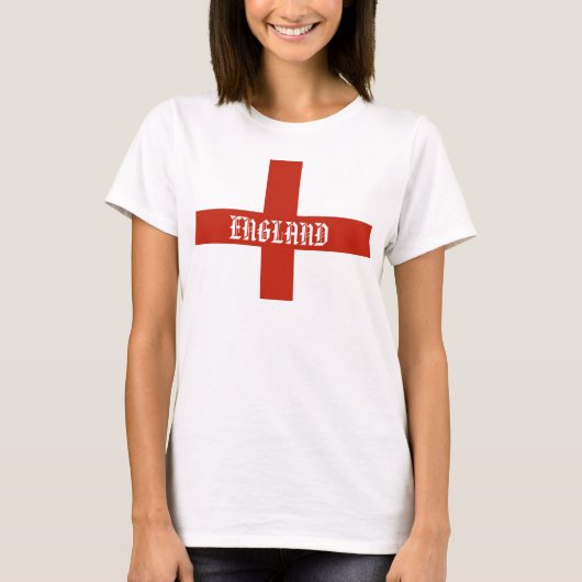 Saint George's Cross England T-Shirt (Vorderseite)