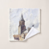 Saint Germain des Prés Paris Badhandtuch Set (Waschlappen)