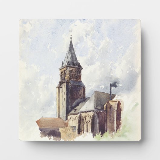 Saint Germain des Prés Paris Fotoplatte (Vorderseite)