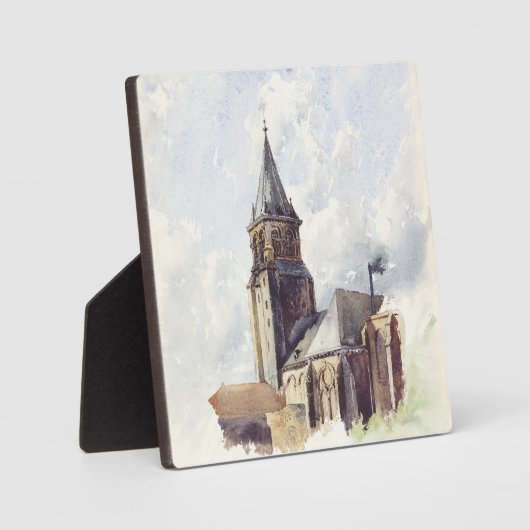 Saint Germain des Prés Paris Fotoplatte (Vorderseite)