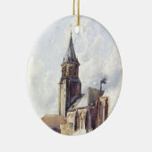 Saint Germain des Prés Paris Keramik Ornament (Rechts)