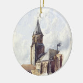 Saint Germain des Prés Paris Keramik Ornament (Links)