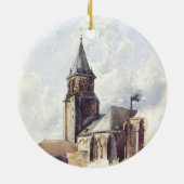 Saint Germain des Prés Paris Keramik Ornament (Hinten)