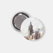 Saint Germain des Prés Paris Magnet (Vorderseite/Rückseite)