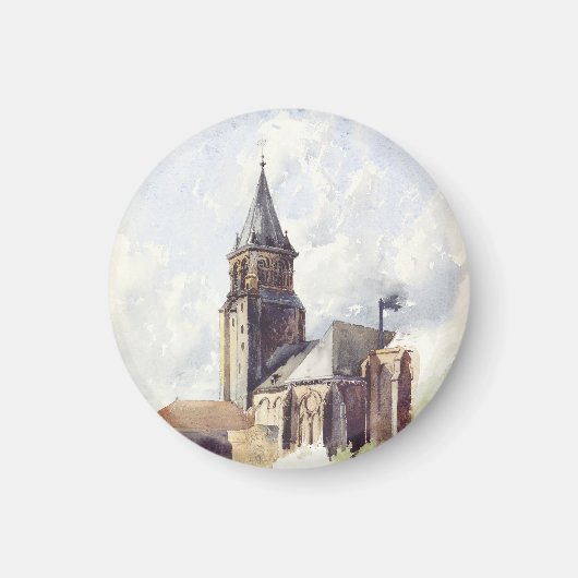 Saint Germain des Prés Paris Magnet (Vorne)