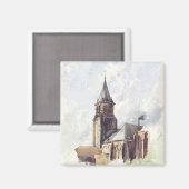 Saint Germain des Prés Paris Magnet (Vorderseite/Rückseite)