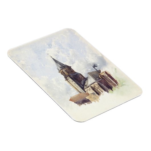 Saint Germain des Prés Paris Magnet (Rechte Seite)