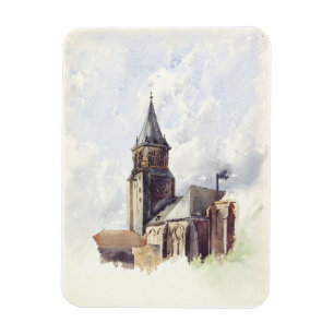 Saint Germain des Prés Paris Magnet