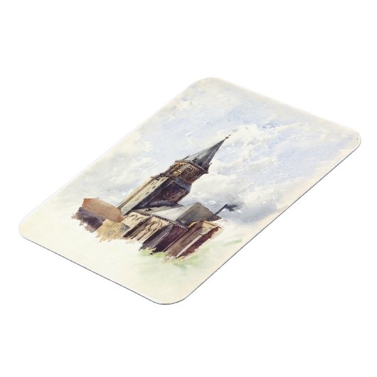 Saint Germain des Prés Paris Magnet (Linke Seite)