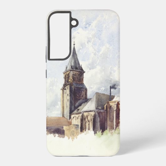 Saint Germain des Prés Paris Samsung Galaxy Hülle (Rückseite)