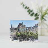 Saint Germain l'Auxerrois Claude Monet Postkarte (Stehend Vorderseite)