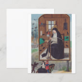 Saint Gertrude Helfta von Simon Bening (Vorne/Hinten)