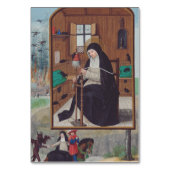 Saint Gertrude Helfta von Simon Bening Tischnummer (Vorderseite)