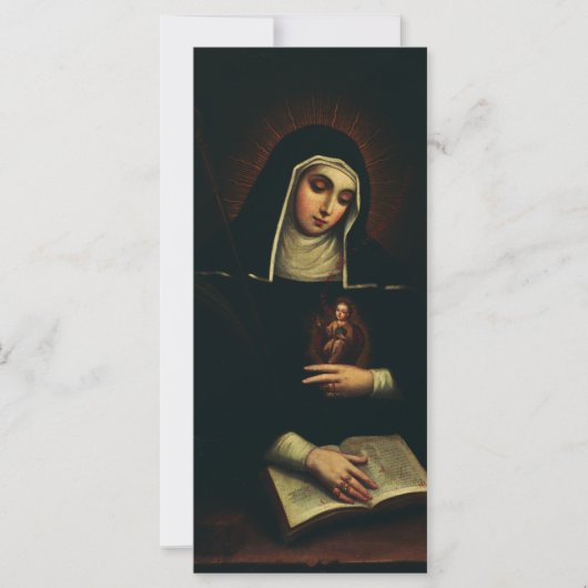 Saint Gertrude the Great German Benedicine (Vorderseite)