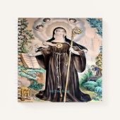 Saint Gertrude the Great Notizblock (Vorderseite)