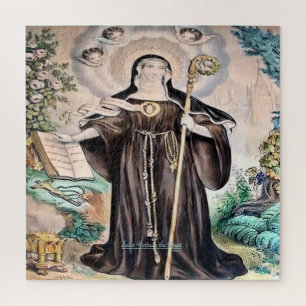 Saint Gertrude the Great Puzzle
