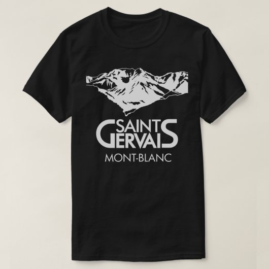 Saint Gervais Mont Blanc T-Shirt (Design vorne)