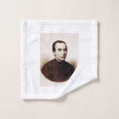 Saint Giuseppe Cafasso Franciscan Priest Badhandtuch Set (Waschlappen)