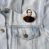 Saint Giuseppe Cafasso Franciscan Priest Button (Beispiel)