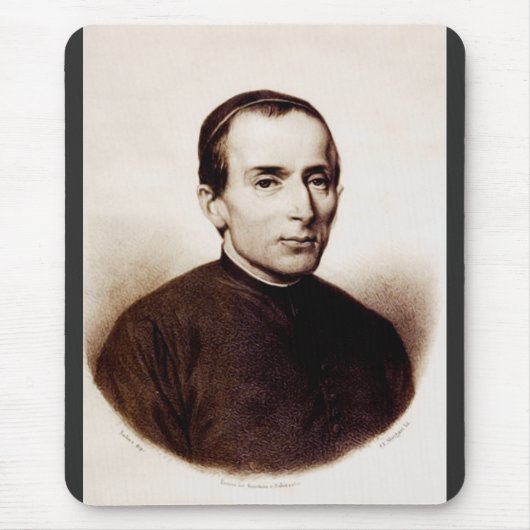 Saint Giuseppe Cafasso Franciscan Priest Mousepad (Vorne)