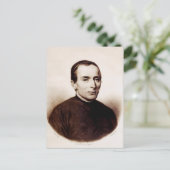 Saint Giuseppe Cafasso Franciscan Priest Postkarte (Stehend Vorderseite)