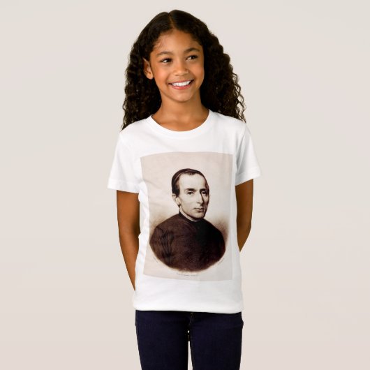 Saint Giuseppe Cafasso Franciscan Priest T-Shirt (Vorne ganz)