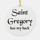 saint gregory coffee mug keramik ornament (Vorne)